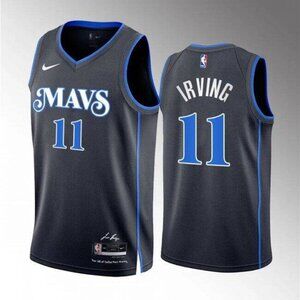 Mens Kids Youths Kyrie Irving Black Stitched Jersey